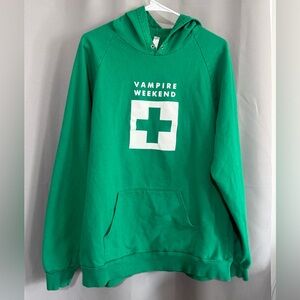 Vampire Weekend Green Hoodie